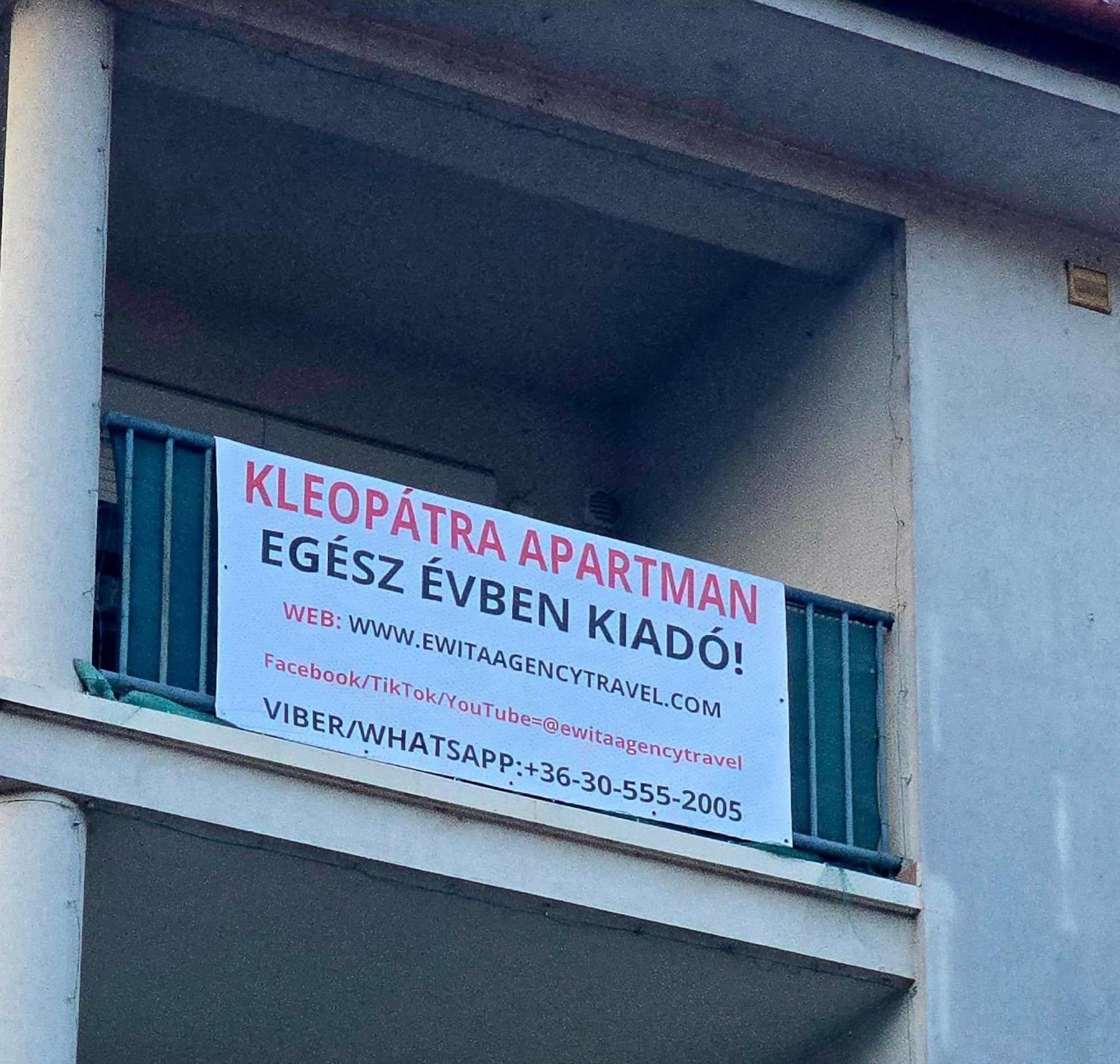 Kleopatra Apartman Hajduszoboszlo Luaran gambar