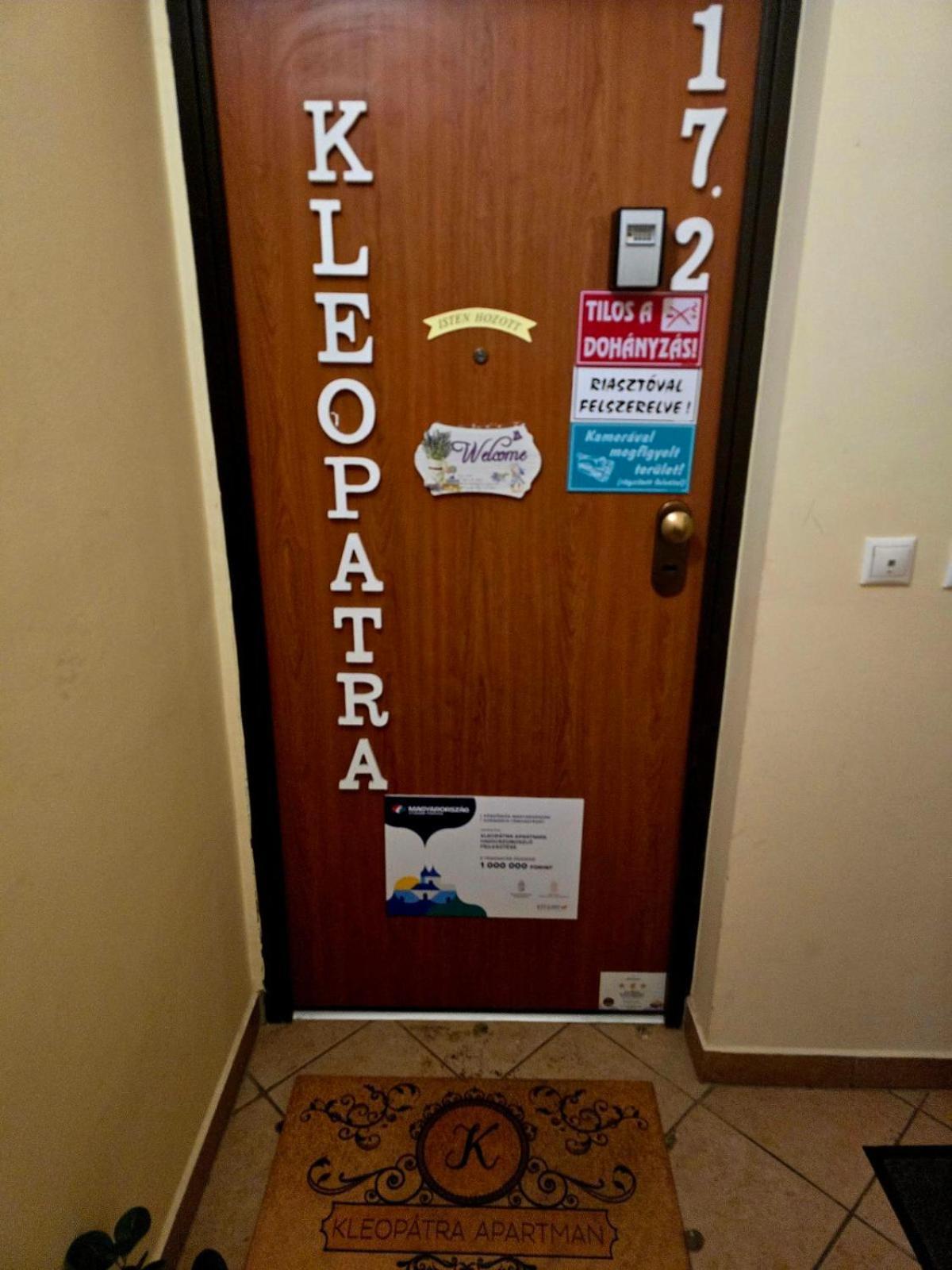 Kleopatra Apartman Hajduszoboszlo Luaran gambar